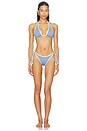 view 4 of 4 BRAGUITA BIKINI SHANE in Chambray & Cream