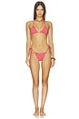 view 4 of 5 HAUT DE MAILLOT DE BAIN TRIANGLE SALTY BLONDE in Tutti Frutti