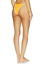 view 3 of 5 X Salty Blonde Banning Bikini Bottom in Citron & Cream