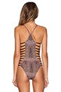 view 3 of 3 Wild Side Swimsuit in Black