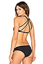 view 1 of 4 TOP BIKINI HALTER HAUTE in Black