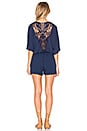 view 4 of 4 Alexis Romper in Midnight Blue