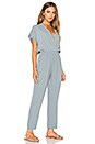 view 3 of 4 Raquel Romper in Slated Glass