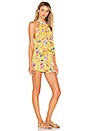 view 2 of 3 Kelly Pacific Bloom Romper in Sunshine Gold