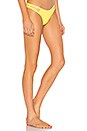 view 2 of 4 Stevie Bikini Bottom in Canary Yellow