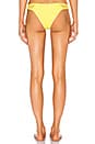 view 3 of 4 Stevie Bikini Bottom in Canary Yellow