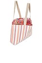 view 5 of 5 x ALOHA Holo Holo Tote in San Tropez Stripe