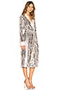 view 2 of 4 Sunset Boulevard Robe Dress in Silver Shells