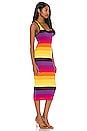 view 2 of 4 ПЛАТЬЕ in Prismatic Stripe