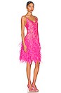 view 2 of 4 VESTIDO PROHIBITION in Electric Pink Sequin