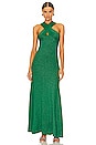 view 1 of 4 Take It To The Maxi Dress in Green Shine
