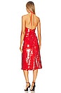 view 3 of 3 Kaia Botanica Sequin Dress in Lipstick Sequins Red