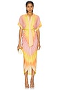 view 1 of 3 Miko Dress in Ombre Sunset