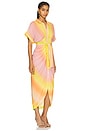 view 2 of 3 Miko Dress in Ombre Sunset