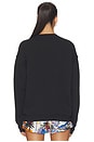 view 3 of 5 Shines At Night Sweatshirt in Black