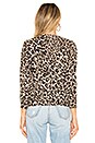 view 3 of 5 Cobain Leopard Cashmere Cardigan in Sand