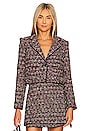 view 1 of 6 BLOUSON LENNON in Deveaux Neon Pop Tweed