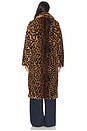 view 4 of 4 Panthera Teddy Coat in Leopard