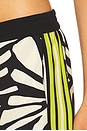 view 7 of 7 Bohemian Rhapsody Beach Boxer Pants in Zebra Leaf