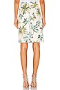 view 3 of 5 Hawaiian Shine Pencil Skirt in Palms