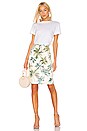 view 4 of 5 Hawaiian Shine Pencil Skirt in Palms