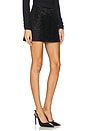 view 2 of 6 POUCHETTE 미니 스커트 in Dark Onyx