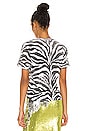 view 3 of 4 Blondie Zebra Tee in Black White