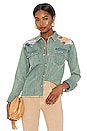view 1 of 4 Surf Cowboy Shirt in Sun Faded Denim