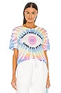 view 1 of 4 Don't Roll Your Third Eye Tee in Tie Dye
