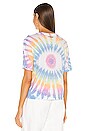 view 3 of 4 Don't Roll Your Third Eye Tee in Tie Dye