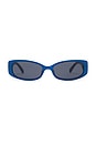 view 1 of 3 Starlight Sunglasses in Galactic Blue