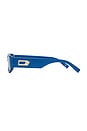 view 3 of 3 Starlight Sunglasses in Galactic Blue