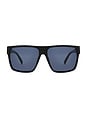 view 1 of 3 Dark Magic Sunglasses in Black & Smoke Mono Polarized