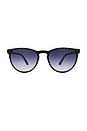 view 1 of 3 Invincible Sunglasses in Matte Black & Smoke Grad