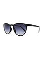 view 2 of 3 Invincible Sunglasses in Matte Black & Smoke Grad