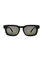 view 1 of 3 LUNETTES DE SOLEIL ICEBERG in Black & Khaki Mono Polarized