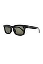 view 2 of 3 LUNETTES DE SOLEIL ICEBERG in Black & Khaki Mono Polarized