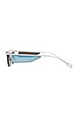 view 3 of 3 x Adam Selman The Flex in White & Blue Mirror