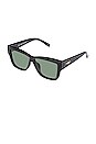 view 2 of 2 GAFAS DE SOL TOTAL ECLIPSE in Black & Khaki Mono