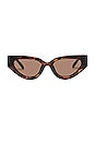 view 1 of 2 LUNETTES DE SOLEIL APHRODITE in Tort & Ochre Mono
