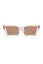 view 1 of 2 Something Alt Fit in Pink Champagne & Tan Tint