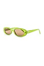 view 2 of 3 LUNETTES DE SOLEIL OUTTA LOVE in Hyper Lime