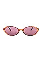 view 1 of 3 LUNETTES DE SOLEIL LUNITA in Toffee Tort