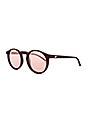 view 2 of 3 GAFAS DE SOL TEEN SPIRIT DEUX in Matte Shiraz & Rose Tint Mirror