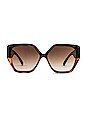 view 1 of 3 LUNETTES DE SOLEIL SO FETCH in Black, Tort & Brown Gradient