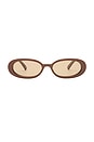 view 1 of 2 Outta Love Sunglasses in Cocoa