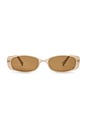 view 1 of 3 Lil Starlight Sunglasses in Oatmeal & Tan Tint