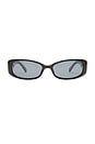 view 1 of 3 Starlight Sunglasses in Black & Smoke Mono Polarized