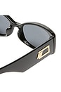 view 3 of 3 Starlight Sunglasses in Black & Smoke Mono Polarized