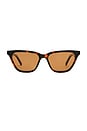 view 1 of 2 LUNETTES DE SOLEIL UNFAITHFUL in Tort & Brown Mono Polarized